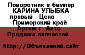 Поворотник в бампер КАРИНА УЛЫБКА правый › Цена ­ 500 - Приморский край, Артем г. Авто » Продажа запчастей   